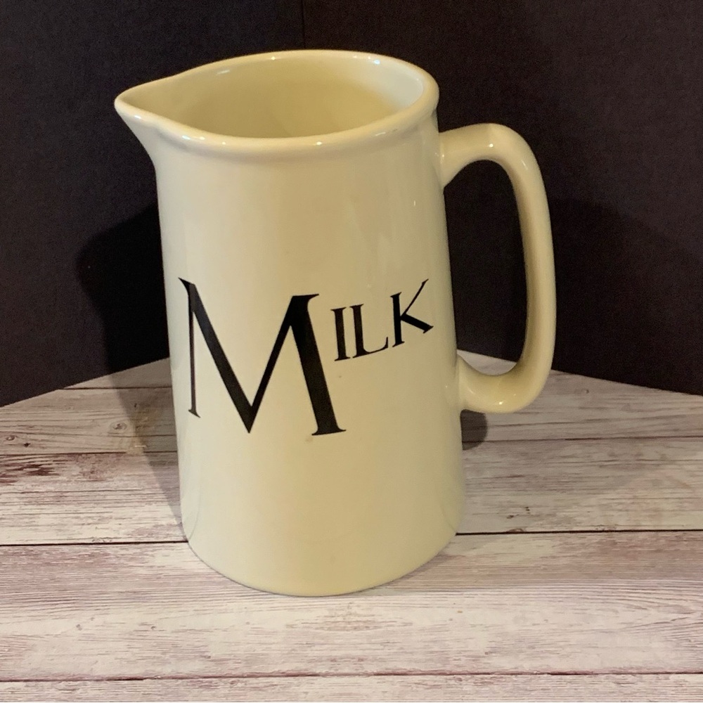 The Create By Just Mugs / Old Pottery Company Milk Pitcher / Flower Vase